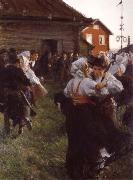 Anders Zorn Midsummer dance oil painting picture wholesale